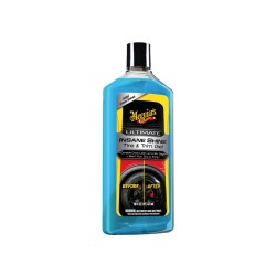 Meguiar's Ultimate Insane Shine Tire & Trim Gel - lesk na pneumatiky a nelakované plasty, 473 ml