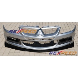 Mitsubishi Lancer Evo 8 - Přední spoiler "V" z Carbonu od REXPEED !