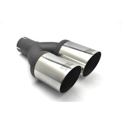 ULTER SPORT univerzální dvoukoncovka výfuku kulatá Ø90 s délkou 220 mm