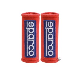 Návleky Sparco MINI na pásy, barva: červená
