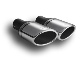 ULTER SPORT univerzální koncovka výfuku oválná 95×65 s délkou 120 mm LEVÁ