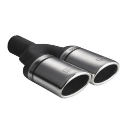 ULTER SPORT univerzální dvoukoncovka výfuku oválná 95×65 s délkou 200 mm