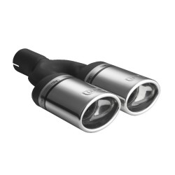 ULTER SPORT univerzální dvoukoncovka výfuku oválná 95×65 s délkou 200 mm
