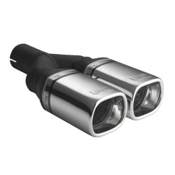 ULTER SPORT univerzální dvoukoncovka výfuku obdélníková 80×65 s délkou 200 mm