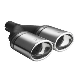 ULTER SPORT univerzální dvoukoncovka výfuku oválná 120×80 s délkou 250