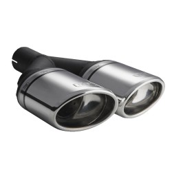 ULTER SPORT univerzální dvoukoncovka výfuku oválná 120×80 s délkou 250