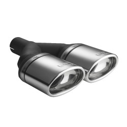 ULTER SPORT univerzální dvoukoncovka výfuku oválná 120×80 s délkou 250