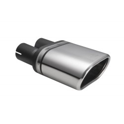 ULTER SPORT univerzální koncovka výfuku oválná 145×75 s délkou 140 mm PRAVÁ