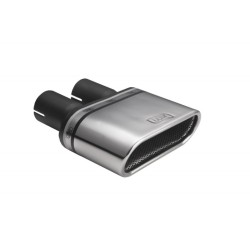 ULTER SPORT univerzální koncovka výfuku oválná 167×60 s délkou 120 mm