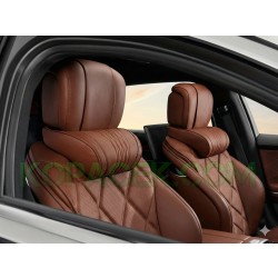 Škoda Kodiaq II - Ortopedický polštář na opěrku hlavy barva COGNAC