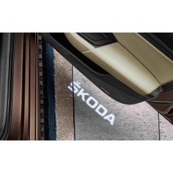 Škoda auto - LED Logo projektor na přední dveře