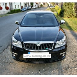 Škoda Octavia II Facelift - nerez chrom kryty zrcátek