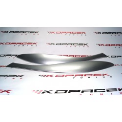 Škoda Octavia II Facelift 09-13 - mračítka SPORTIVE barvě BRILLIANT SILVER (A7W)