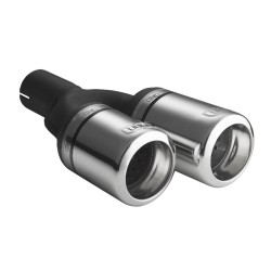 ULTER SPORT univerzální dvoukoncovka výfuku kulatá Ø80 s délkou 200 mm/180