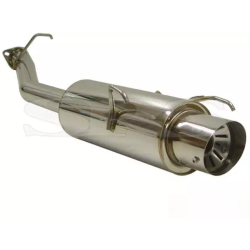 Honda Prelude 1997-2001 2 dveř. coupe 2.0i (F20A4 - BB9) Koncový díl výfuku nerezová ocel G55  SRS exhaust systems