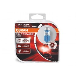 Žárovky Osram Night Breaker Laser H4 - o 130% více světla