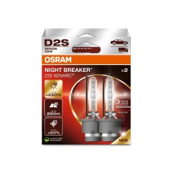 OSRAM XENARC NIGHT BREAKER D2S xenonové výbojky, 35 W, P32d-2 - o 220% více světla, 2 ks v balení
