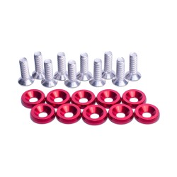 Ozdobné podložky - červené