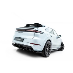 Porsche Cayenne Mk3 Facelift Turbo Sport Pack Coupe / E-Hybrid GT Pack Coupe , spoiler pod zadní nárazník s žebrováním, Maxton design