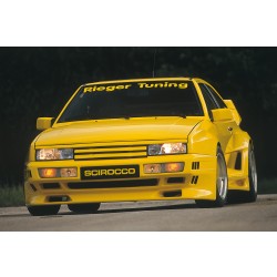 Rieger kompletní přední nárazník widebody II pro Volkswagen Scirocco 2 kupé, GFK (laminát)