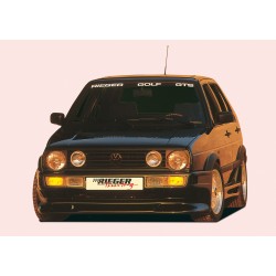 Rieger kompletní přední nárazník pro Volkswagen Golf 2, GFK (laminát)