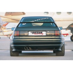 Rieger kompletní zadní nárazník widebody II pro Audi 80 89 sedan, GFK (laminát)