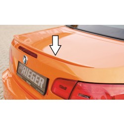 Rieger lišta na hranu víka kufru pro BMW řada 3 E93 kabriolet vč. faceliftu