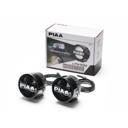 PIAA LPW530 přídavné dálkové kulaté LED světlomety o průměru 89 mm / 3,5