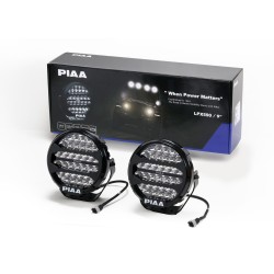 PIAA LPX590 přídavné dálkové kulaté LED světlomety o průměru 234 mm / 9