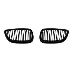 BMW řady 3 E92/E93 2006-2010 - Přední ledvinky ČERNÉ LESKLÉ M style
