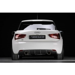 Rieger Tuning spoiler pod originální zadní podspoiler pro Audi A1 (8X) 3/5-dvéř. (Sportback)