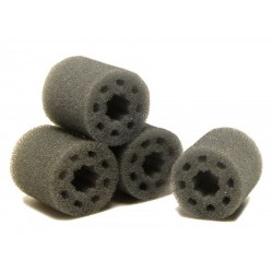 Recessed Wheel Lug Nut Brush Replacement Foam Inserts 4 Pack - vložky pro čištění otvorů na šrouby a matice kol, sada 4 ks