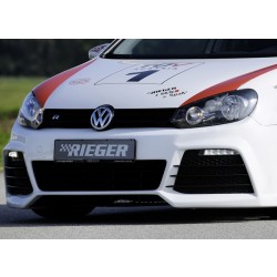 Rieger Tuning přední nárazník pro Volkswagen Golf VI včetně verze GTI / GTD 3/5-dvéř. a Cabrio, PDC