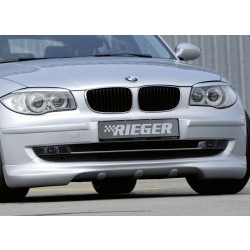 Rieger Tuning spoiler pod originální přední nárazník pro BMW řady 1 E87 (187/1K2/1K4) 4-dvéř. faceli