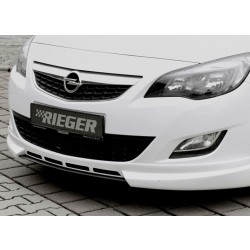 Rieger Tuning spoiler pod originální přední nárazník pro Opel Astra J 5-dvéř. Hatchback/Sport Tourer