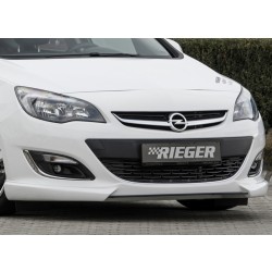 Rieger Tuning spoiler pod originální přední nárazník pro Opel Astra J 5-dvéř. Sedan/Hatchback/Sports