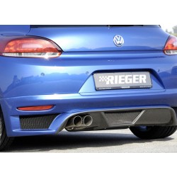Rieger Tuning spoiler pod originální zadní nárazník pro Volkswagen Scirocco III (13) 2-dvéř. před fa