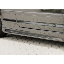 Rieger Tuning boční práh s prolisem a výřezem pro Audi A4 (8H) Convertible, r.v. od 04/02-, Proveden