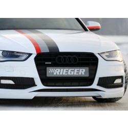 Rieger tuning spoiler pod originální přední nárazník pro Audi A4/S4 (B8/B81) Avant/Sedan, facelift,