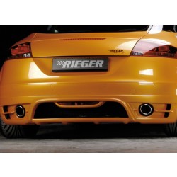 Rieger Tuning spoiler pod originální zadní nárazník pro Audi TT (8J) Coupé/Roadster, před faceliftem