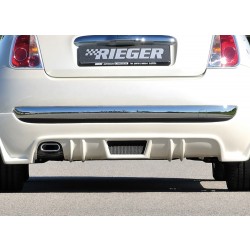 Rieger tuning spoiler pod originální zadní nárazník pro Fiat 500 (312) 2-dvéř. r.v. od 10/07-, Prove