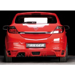 Rieger Tuning spoiler pod originální zadní nárazník pro Opel Astra H GTC 3-dvéř., Provedení pro vozy