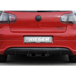 Rieger Tuning spoiler pod originální zadní nárazník pro Volkswagen Golf V 3/5-dvéř. a GTI, Provedení