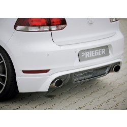 Rieger Tuning spoiler pod originální zadní nárazník pro Volkswagen Golf VI GTI/GTI 3/5-dvéř. Cabrio,