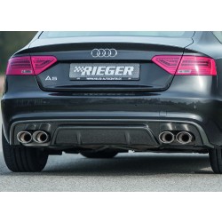 Rieger tuning spoiler pod zadní nárazník pro Audi A5 (B8/B81) Sportback, facelift, r.v. od 10/2011-,