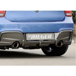 Rieger Tuning vložka zadního nárazníku pro BMW řady 1 F20/F21 (1K4/1K2) 2/4-dvéř. Sedan, r.v. od 09/