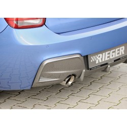Rieger Tuning vložka zadního nárazníku pro BMW řady 1 F20/F21 (1K4/1K2) 2/4-dvéř. Sedan, r.v. od 09/