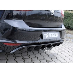 Rieger Tuning vložka zadního nárazníku pro Volkswagen Golf VII 3/5-dvéř. před faceliftem, r.v. od 10