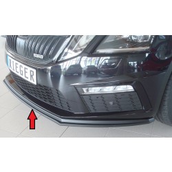 Škoda Octavia RS 5E combi, sedan po faceliftu, 02/17-, lipa pod přední nárazník, Rieger tuning