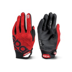 Rukavice pro mechaniky Sparco Meca-3, Barva: červená